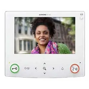 Aiphone GT-1C7 Video Tenant Station 24V DC 6-1/2 H x 7-7/8 W x 1 in. D