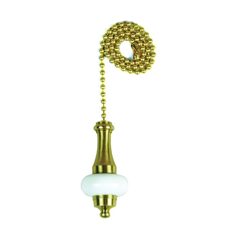 True Value TV259098 12 BRS/WHT Pull Chain