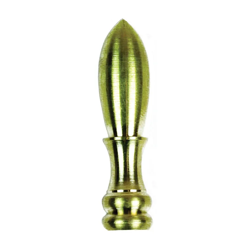 True Value TV258532 2 BRS Bullet Finial