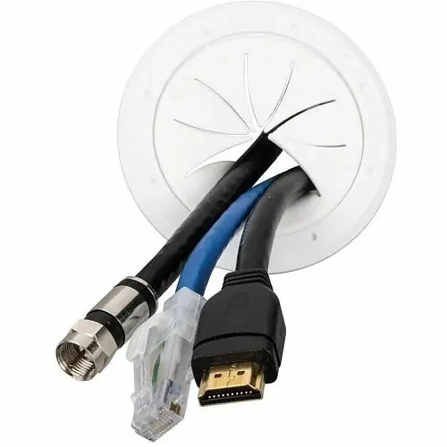 Vanco WPCVRD Spring Lock Cable Pass Through Wall Covering
