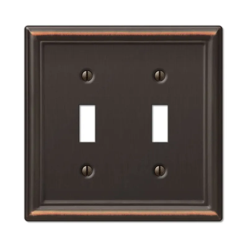 TRUE VALUE TV101553 2T Aged BRZ Wall Plate