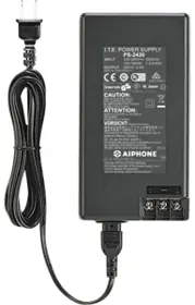 Aiphone PS-2420UL Fire-retardant ABS Plastic Power Supply 24 V