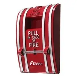 KIDDE COMMERCIAL FX-278 Intelligent Addressable Manual Pull Station 20 Volt Peak to Peak