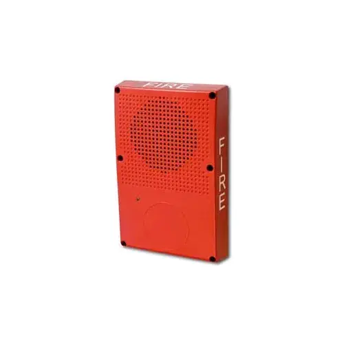 Edwards Signaling WG4RTS Genesis WG4 Series Surface Skirt, Red