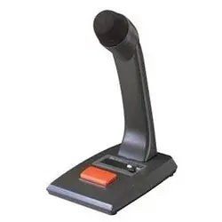 TOA PM-660U Desktop Dynamic Microphone with Push-To-Talk Switch, Gray