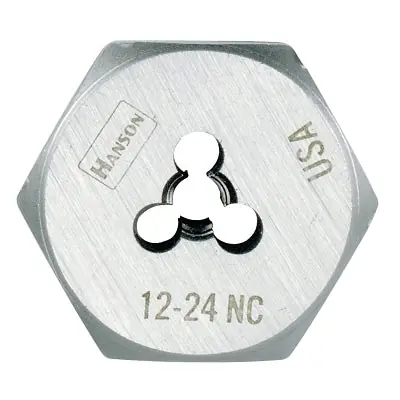 Irwin 6520ZR DIE 1/4IN-20NC 1IN HEX