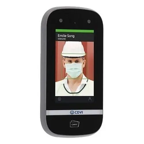 CDVI IFACE Facial Recognition Terminal - 12V DC, 24V DC - IFACE