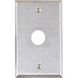 Alarm Controls RP-23 Remote Wall Plate with Hole for Piezo Sounders and Buzzers