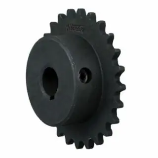 Martin 35BS243/4 Bored-to-Size Type BS Single Pitch Roller Chain Sprocket With Keyway, 3/4 in Diameter Bore, 3/073 in Outside Diameter, #35 Chain, 24 Teeth