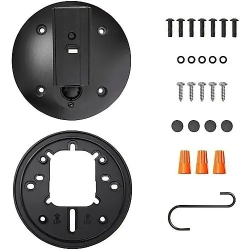 Ring B093QKVLVC Hardwired Kit for Spotlight Camera Plus and Camera Pro, Black