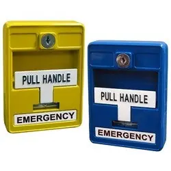 Mircom MS-703U Single Action Emergency Manual Station with Form C Contacts, Blue