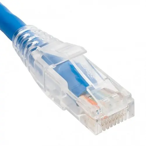 ICC ICPCSP07BL CAT5E Clear Boot Patch Cord