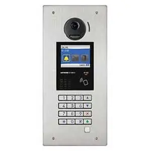 Aiphone GT-DMB-N 3 In 1 Video Entrance Station With NFC Stainless Steel 4A 24V AC/DC 12-5/8 H X 5-7/8 In W