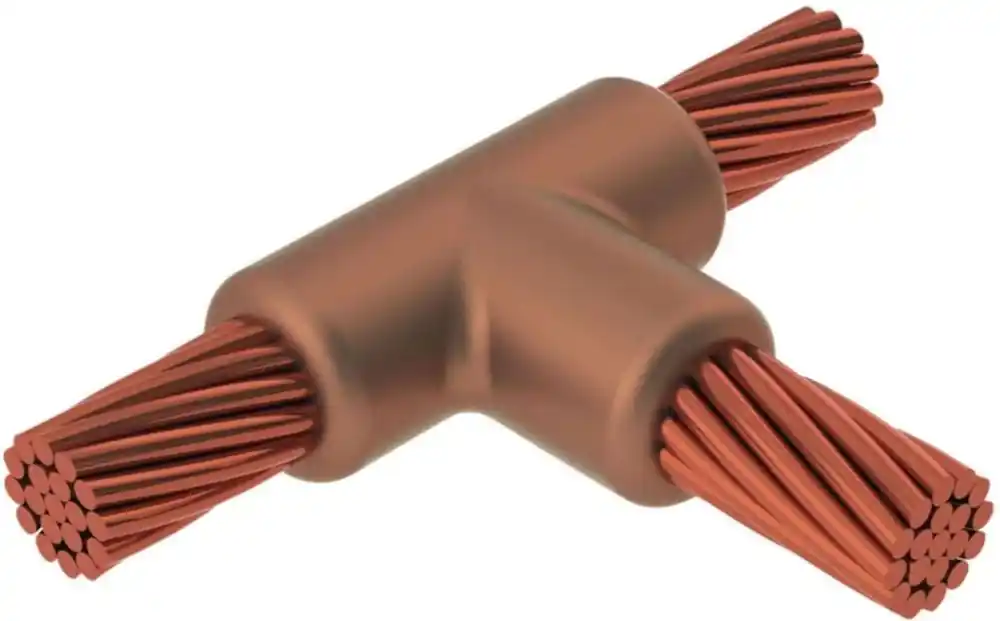 Erico TAC1V1V Cable to Cable Welding Mold Type TA, 2 AWG Concentric Run/Tap Conductor