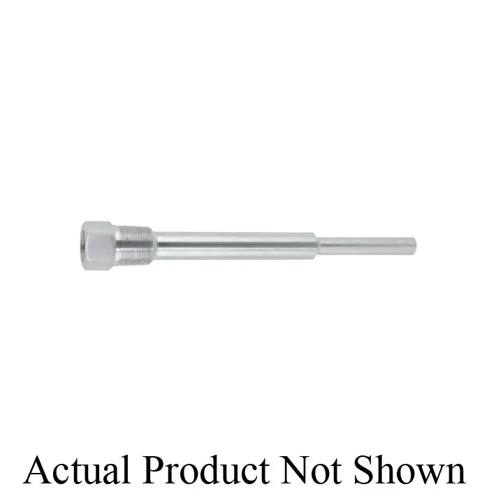 Trerice 3-4F6 Thermowell 3-1/2 in L Stem 2-1/2 in L Insertion 3/4 in NPT