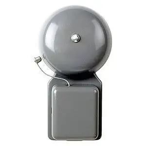 Edwards Signaling 55-4G5 General Purpose Bell, 24VAC 60Hz, 0.2A
