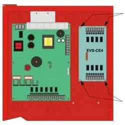 SILENT KNIGHT - HONEYWELL FIRE EVS-CE4 Fire Alarm Control Panel Audio Expander, 4-Circuit, For 5820XL-EVS Fire Alarm Control Panel