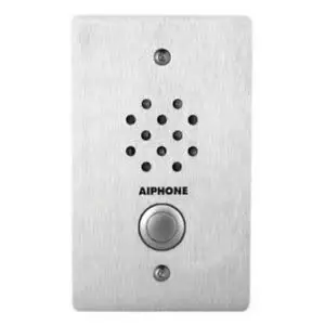 Aiphone LE-SS-1G Vandal and Weather-Resistant 1-Gang Sub Station