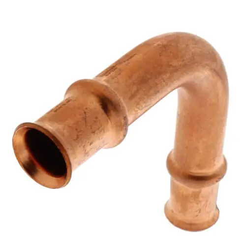 Parker Hannifin 770602 3/8 Inch Long Radius 90 Degree Elbow Copper