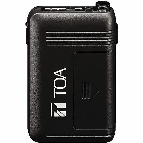 TOA WM5325H01 Beltpack Wireless Transmitter, UHF System, 64 Different Operating Frequencies
