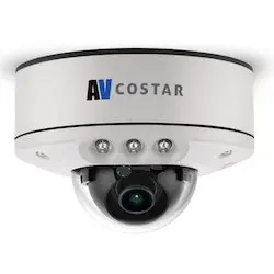 ARECONT VISION AV5856DNIR-S 5MP Contera NDAA Surface Mount Outdoor MicroDome LX 2592x1944 H.265/H.264/M-JPEG, NightView, IR