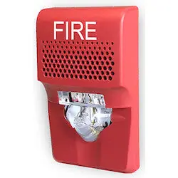 Kidde EG1AVRF Genesis LED G1 Series Horn/Strobe, Red Fire