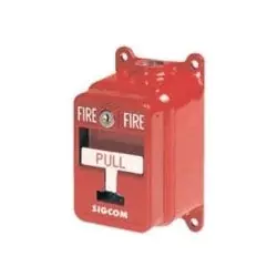 SIGNAL COMMUNICATIONS CORPORAT SGX-32SK1-SC Explosion Proof Pull Station Manual Dual Action DPDT 1 Ampere at 30 Volt DC 10 Ampere at 120 Volt AC