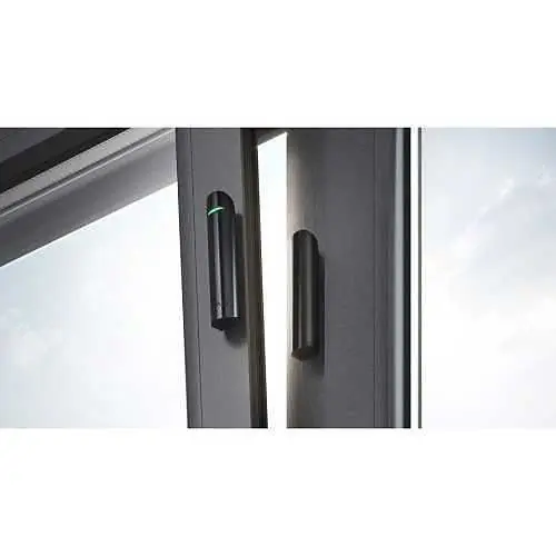 AJAX 42799.21.BL3 Wireless Magnetic Opening Detector with Shock and Tilt Sensor, Black