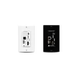 ATLONA AT-OME-SW21-TX-WPC Single Gang TX Wall Plate With USB-C And HDMI Supporting USB Data