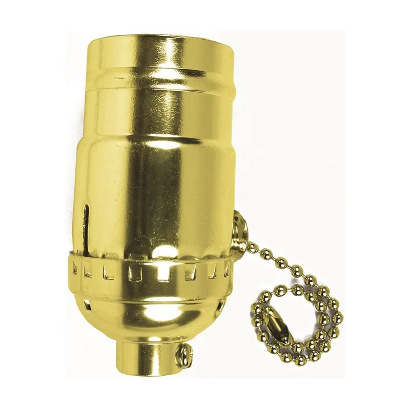 True Value TV259112 BRS On/Off Chain Socket