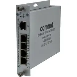 COMNET CNFE5SMSPOE 10/100TX 5 Port Ethernet Self-managed Switch with Power over Ethernet (PoE)