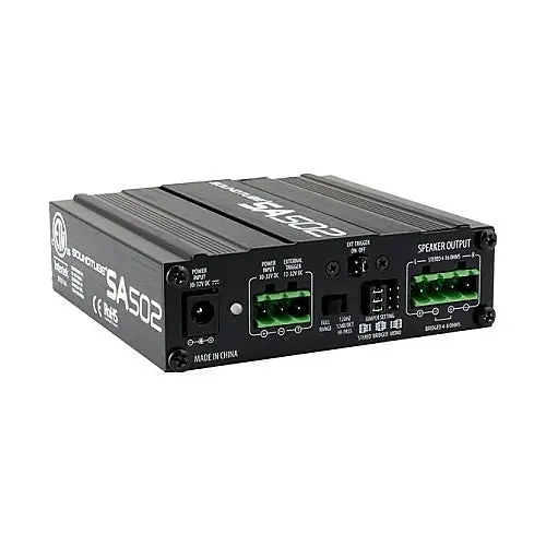 SoundTube SA502 2x50W Class Mini Amplifier with Power Supply