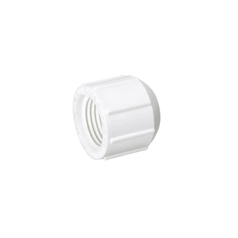 Charlotte 448-007 Mueller - 3/4 Inch PVC Schedule 40 Pressure Fitting FPT Threaded Dome Cap