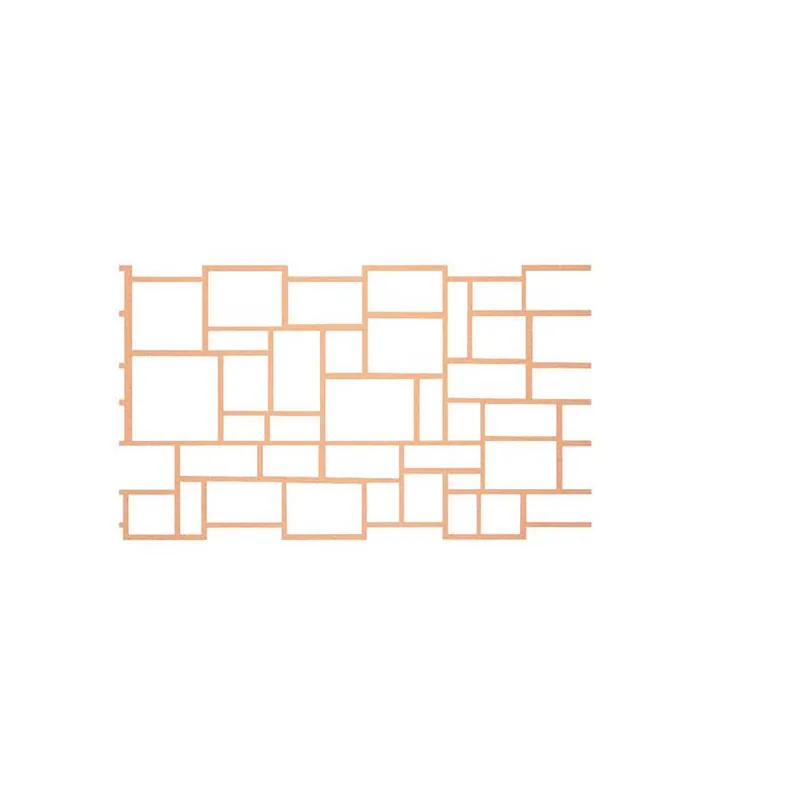 BonWay 32-253 Paper Stencil - Ashlar Cut - 36 x 335'