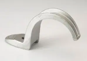 Bridgeport 920 Strap, EMT, One Hole, Malleable Iron, Size 1/2 Inch
