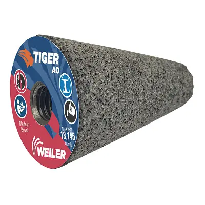 Tiger AO 68317 Type 17 Flat Tip Grinding Cone 24 Grit 2 Inch Diameter