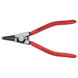 KNIPEX 4611A1 External Snap Ring Pliers Forged Tips 5-1/2 in 25/64 in to 1 in