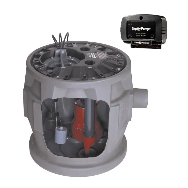 Liberty P382LE41/A2 Submersible Sewage System 4/10 HP