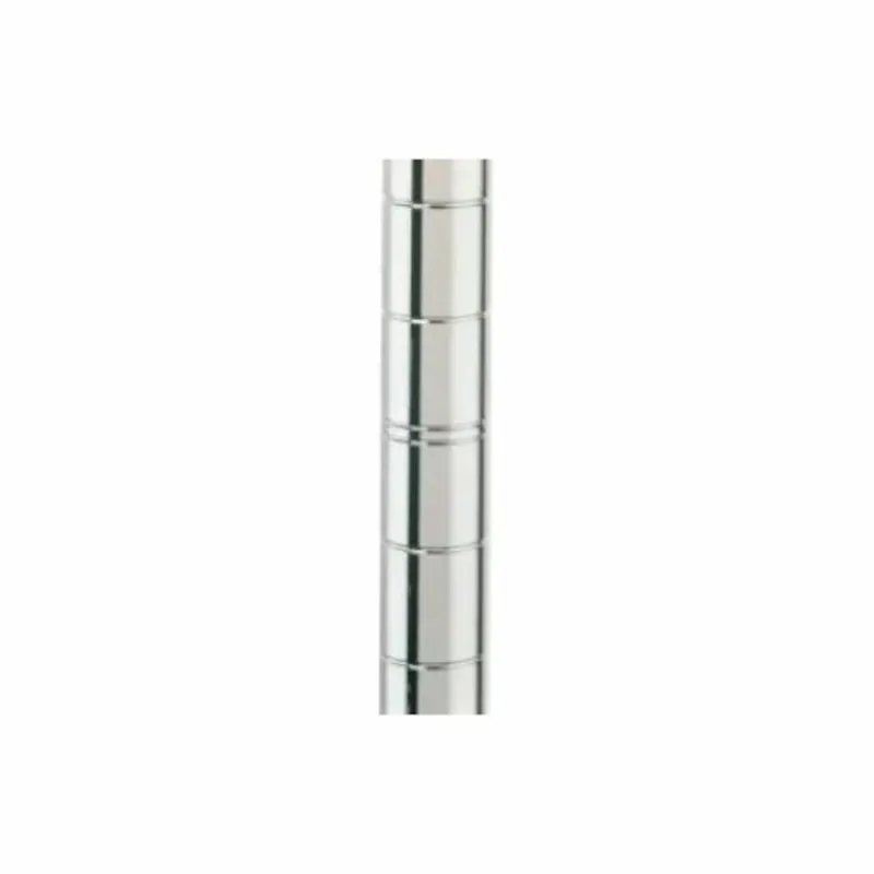 POST,SHELF CHROME,62-9/1 6"H BK ONLY