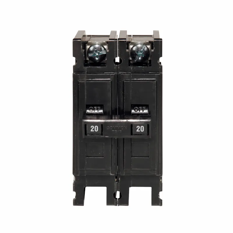Eaton QC2020 Quicklag Industrial Thermal Magnetic Circuit Breaker 20A 120/240V