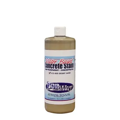 BonWay 32-800 Concrete Stain - Desert Sand - 1 Quart