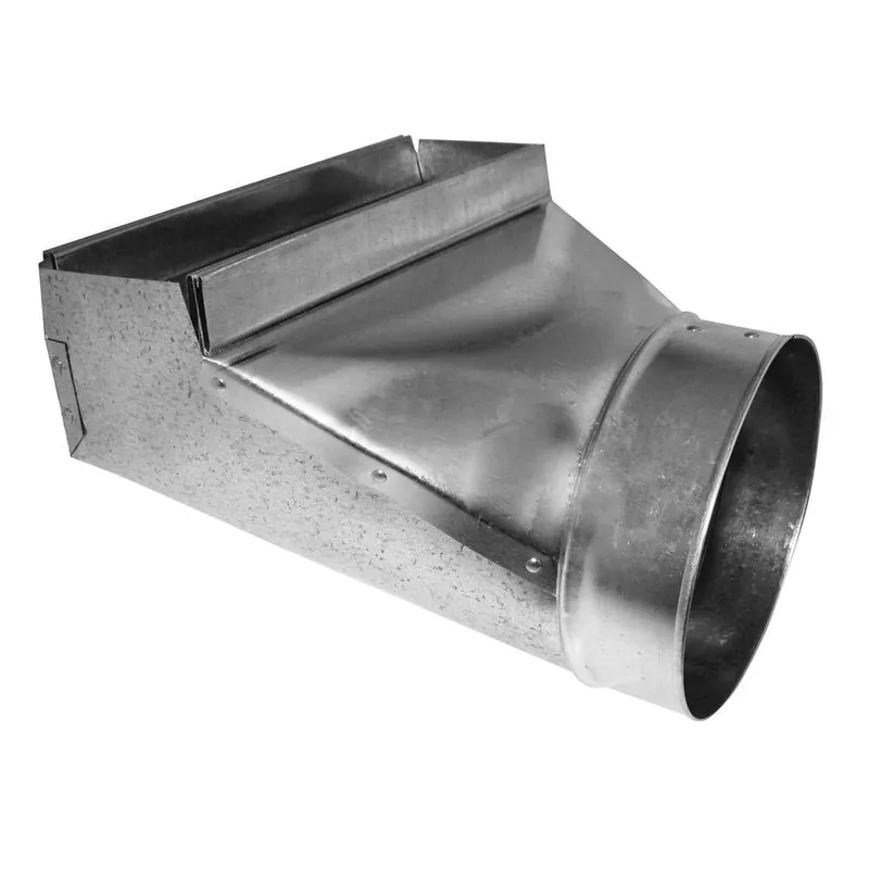 Gray Metal 10X4X5-113R Register Boot 90 Degree 10 x 4 x 5