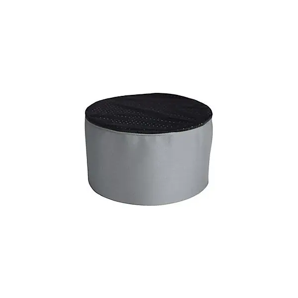 KNG Chef Hat Skull Cap Mesh, Slate