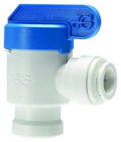 RWC PPSV501222WP John Guest PPSV501222WP 3/8X1/4FNPT Elbow Valve