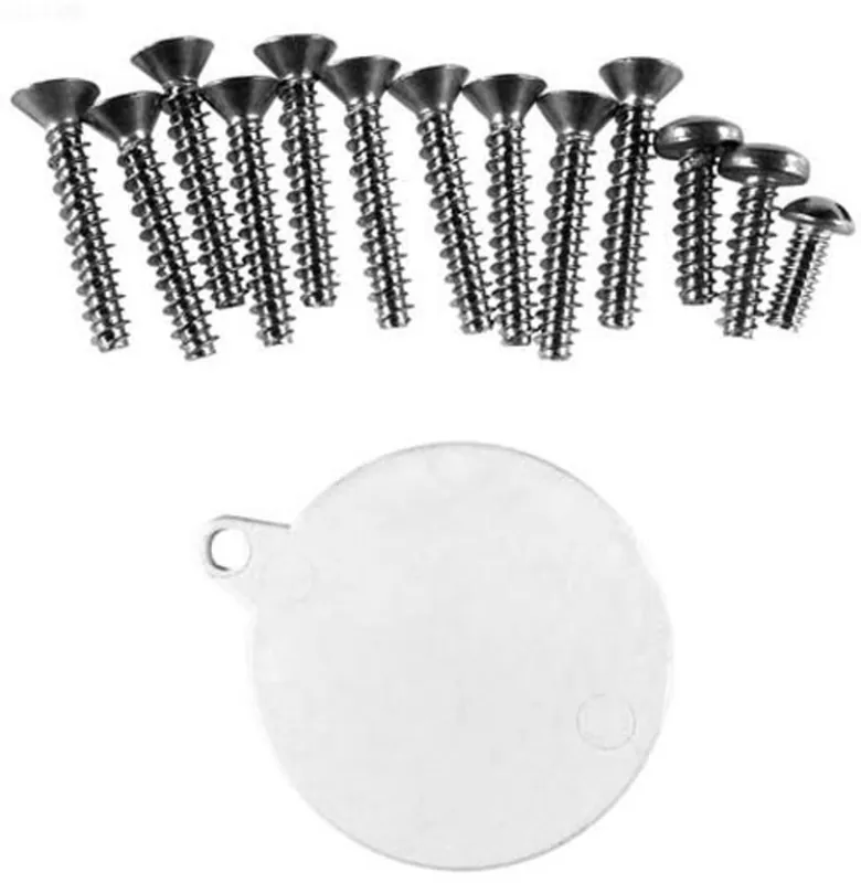 Pentair 85009800 Extra Long Screw Kit for FAS 100 Aboveground Pool and Spa Skimmer