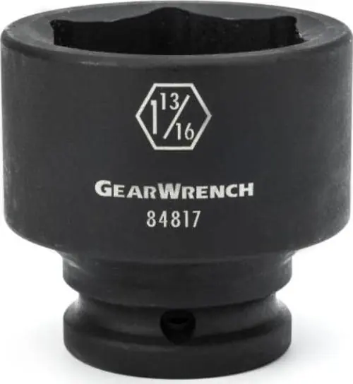 Gearwrench 84817 Impact Socket 1-13/16IN 3/4IN DR