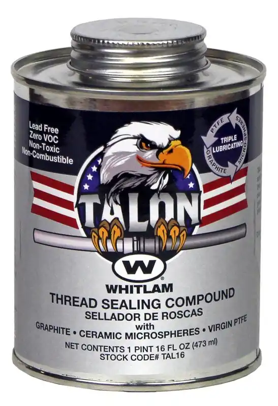 Whitlam TAL16 Talon 8 oz PVC Grey Pipe Joint Compound