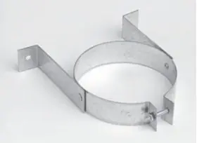 Metal-Fab 5MH Hanger/Wall Band, For Use With Type B Gas Vent System, 5 in, 5.63 in W