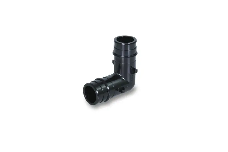 Everflow B-FPLN0034 3/4 In F1960 Plastic Pex Elbow Black
