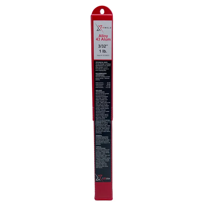 XTRweld Select SE309L-16 1/8 Inch Stainless Steel 1 lb Stick Electrode Replace E309L-16